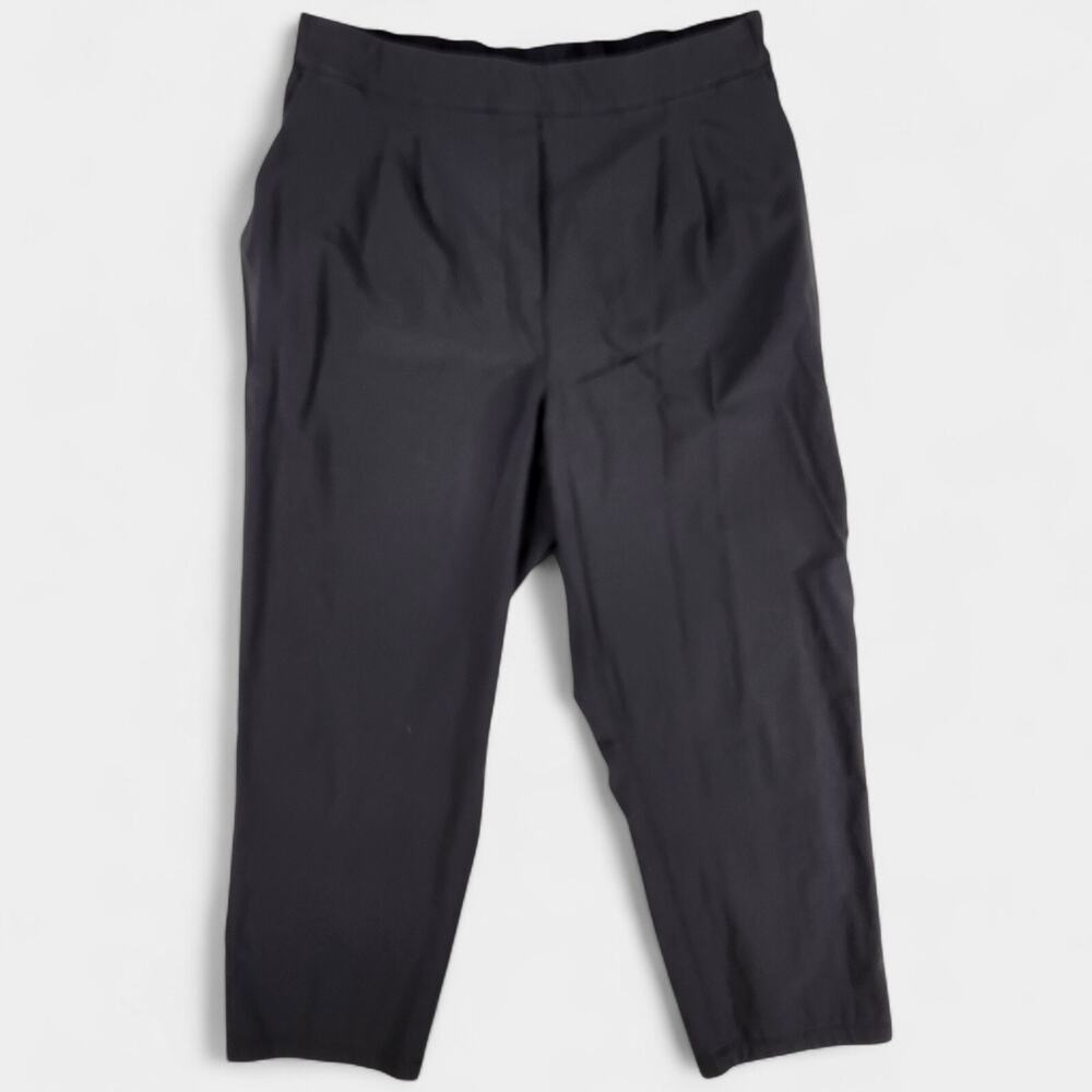 Lululemon Your True Trouser High Rise Crop Women's 12 Black W6BCHS